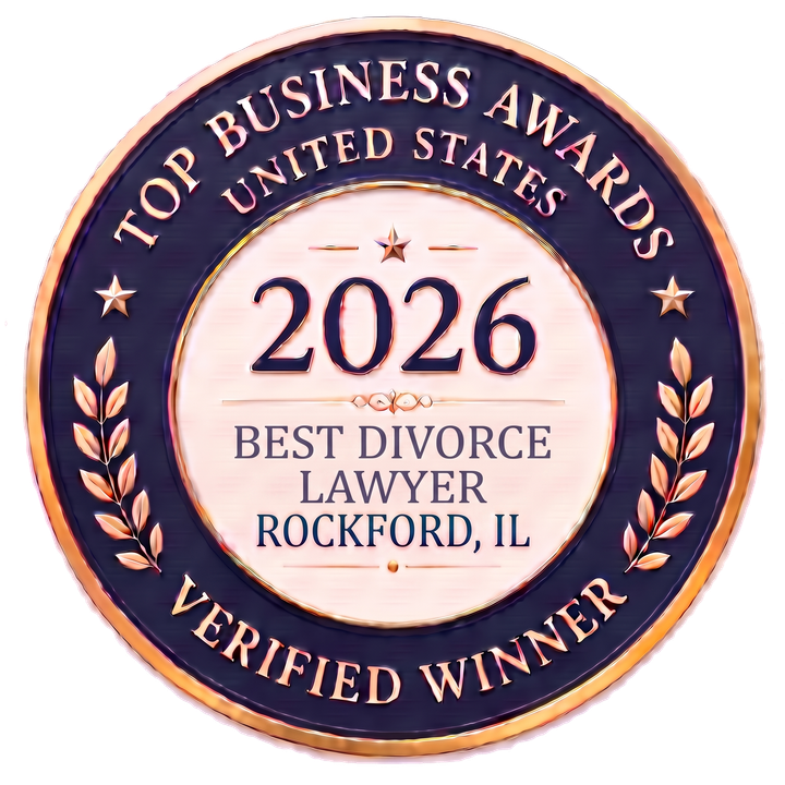2026 Best Divorce Lawyer in Rockford winner seal