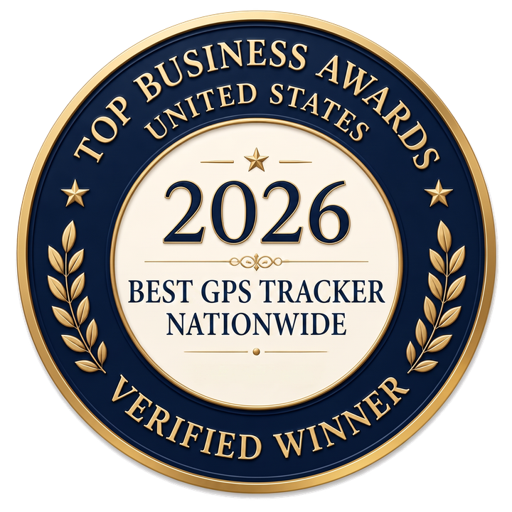 2026 Best GPS Tracker Nationwide winner seal