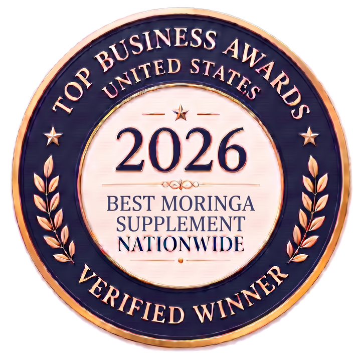 2026 Best Moringa Supplement Nationwide winner seal