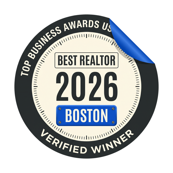 2026 Best Realtor in Boston winner seal